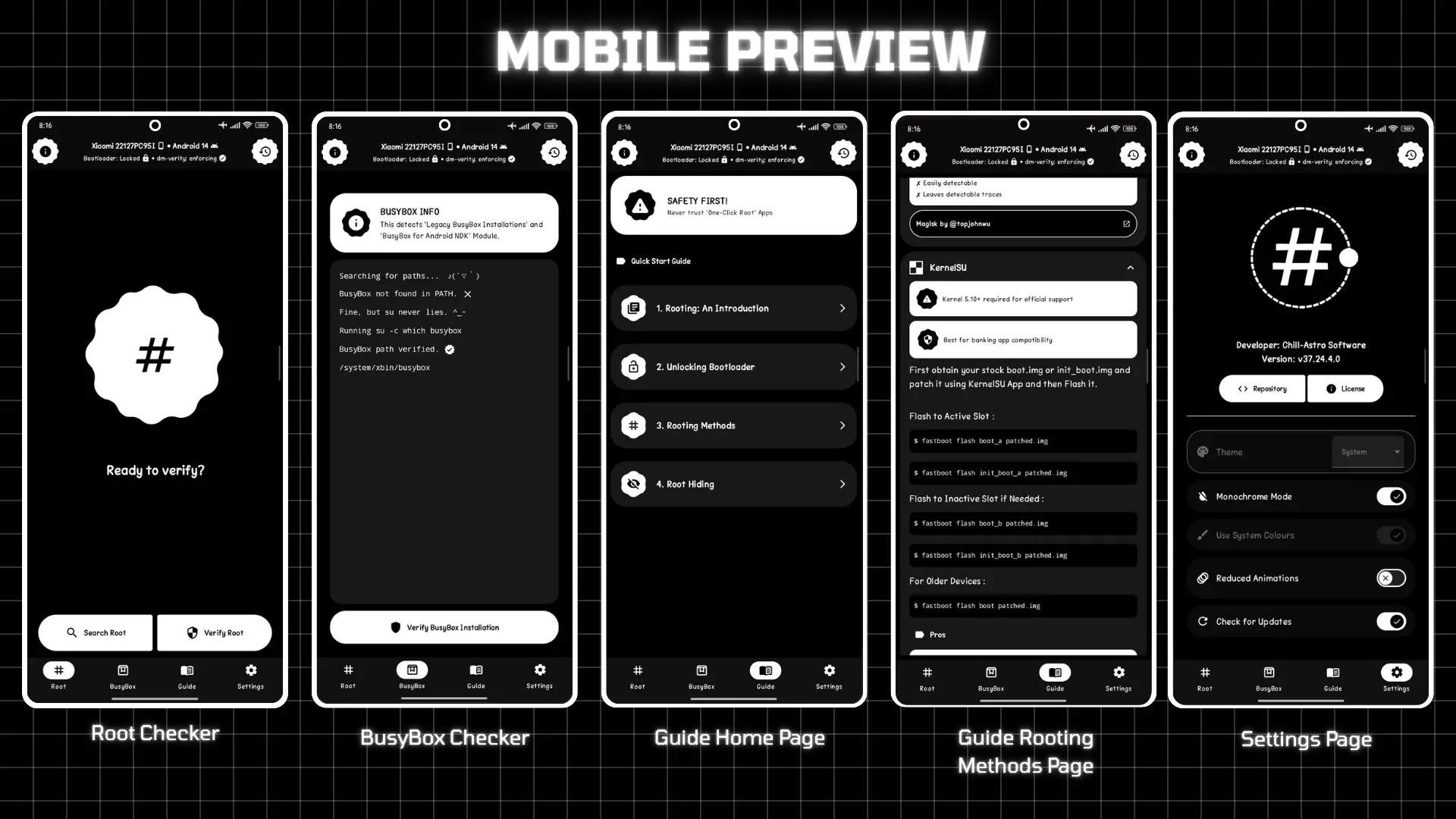 Root Checker Preview